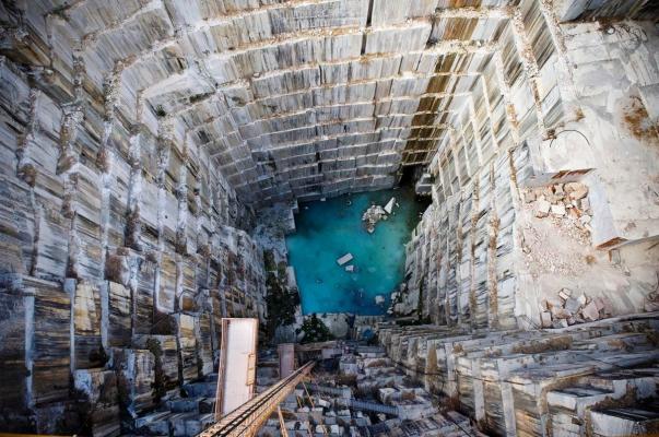 Marble quarry