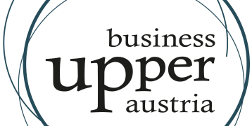 The image shows the logo of Business Upper Austria