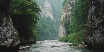 River in Romania River in Romania